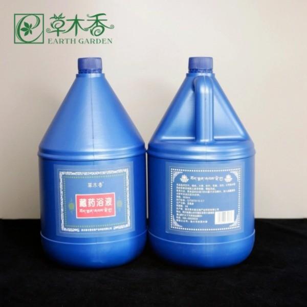 Herb Bath Soak 3500ml Chinese Herbal Foot Bath Liquid Tibetan Scalp And Body Care