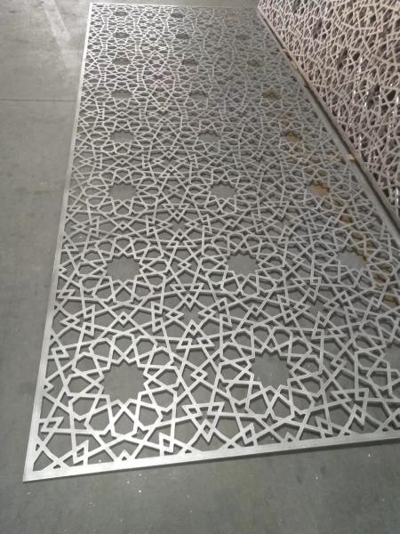 ISO9001 Laser Cut Panel 2mm-10mm Metal Screen Panels For Exterior Decoration