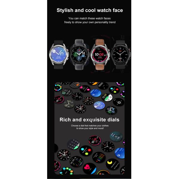 Smartwatch дозора людей DT91 женщины людей наручных часов спорт дозора телефона Bluetooth умного водоустойчивого умные