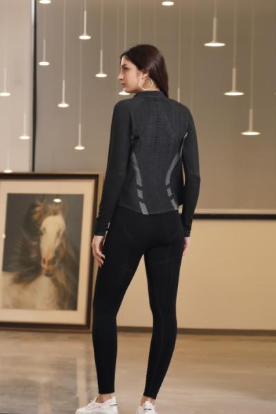 Full Front Zip Waterproof Running Jackets Moisture Wicking