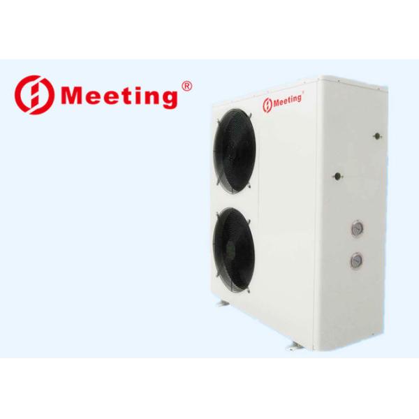 Meeting MD50D-EVI Air to Water Heat Pump Outdoor Installation for Low Ambient Temperature -25C