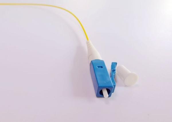 Cabo de remendo LC/UPC da fibra ótica do comprimento de Customed - LC/UPC para o Datacom/telecomunicações