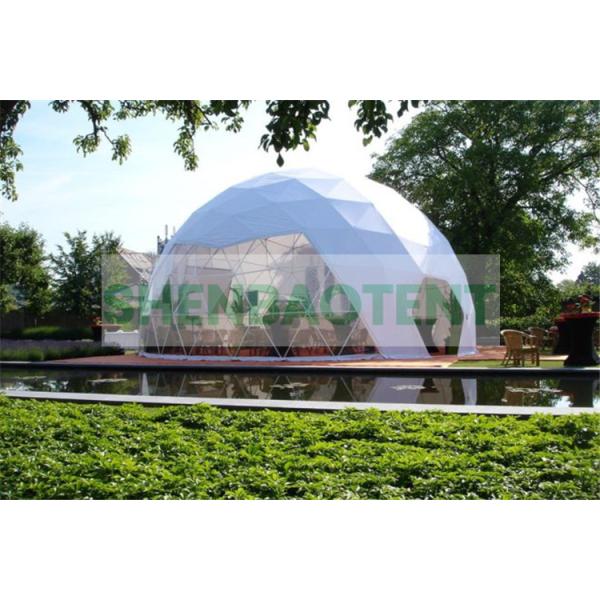 Waterproof PVC Geodesic Event Dome Tent 1000 People Outdoor Water Proof