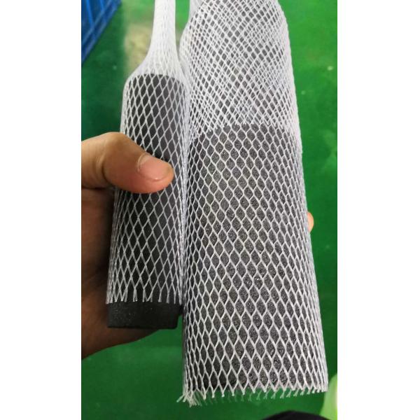 Transparent PE Mesh Protective Netting Sleeve Environmental Protection Easy To Carry