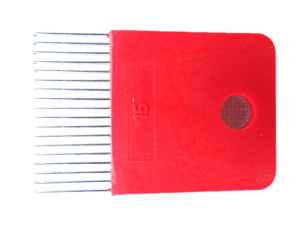 Latch Warp Knitting Needle Block 18pin 20231 Metal Comez Plastic Needle Block