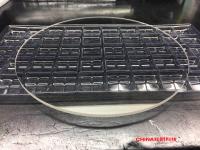 Lado do dobro da bolacha da safira do cristal do diâmetro 300mm lustrado para a janela