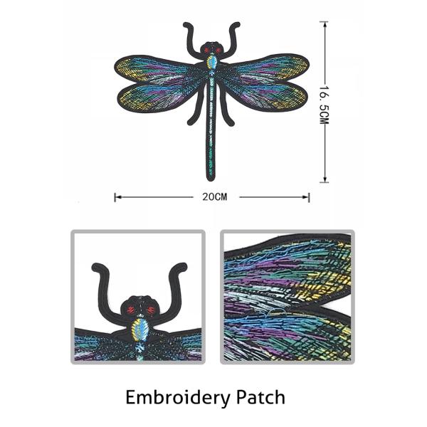DIY Fashion Embroidered Animal Patches , Colorful Decorative Patches For Jackets