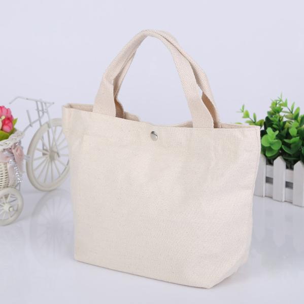 100 Cotton Tote Bags High Durability For School Students Book Carrying