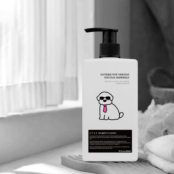 HDPE Square Shampoo Pump Bottles with 50ml - 300ml Capacity for Spa and Salon Use