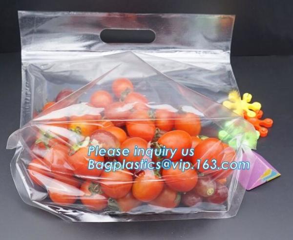 Stand Up Roasted Chicken Packaging Bags With Zip Top hot roast, rotisserie chicken bag, microwaveable bag, slide plastic