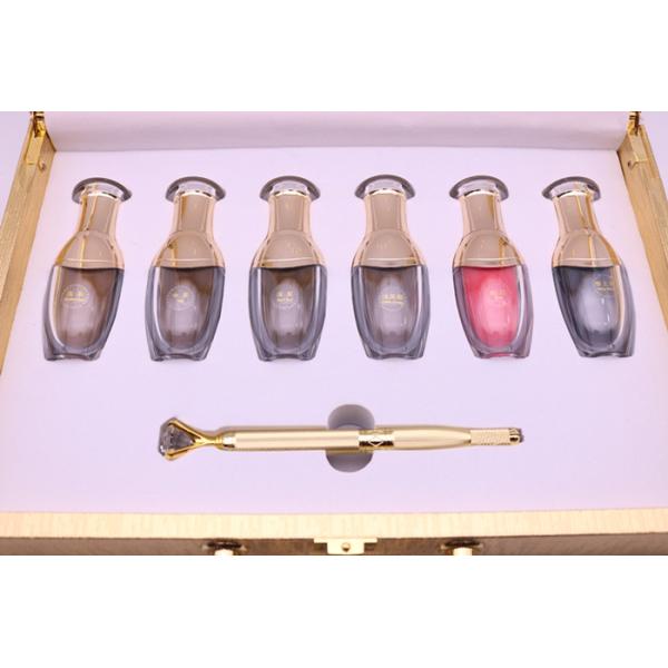 Semi Permanent Makeup Eyebrow Tattoo Pigment Set Box Micro Pigment Eyeline Lip