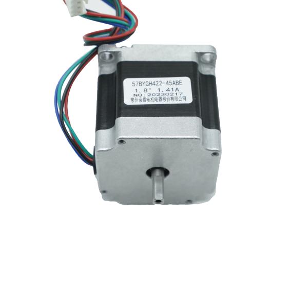 Nema23 57mm Double Output Shaft Hybrid Stepper Motor 1.41A 5.07V 1.25N.M