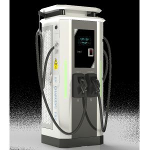 DC EV Charger 80kW Fast Charging Pile Equipped with LCD Display Delivering and Quick Electric Vehicle Charging Solutions
