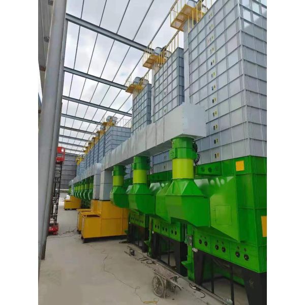 12.45KW 20 Tons Scale Grain Drying Equipment with Dual Centrifugal Fan