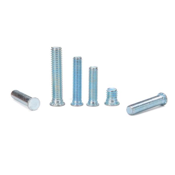 Bright Finish Uncoated Self Clinching Fastening Solutions for Metric Flat Head Self Lock Clinching Stud