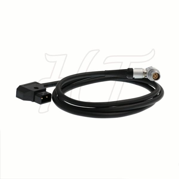 D-Tap to Right Angle Lemo 6 Pin Power Cable for RED Scarlet Epic Dragon DSMC2 Camera