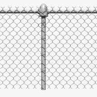 Factory Price Farm Field Galvanized Steel Wire Fencing Chain Link Fence for Kenya Jamaica