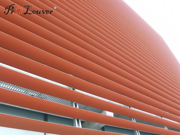 Aerobrise Sunshade Louver Screen Used in Architecture Facade wall