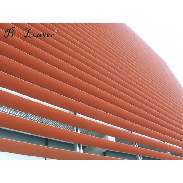 High Quality Aerobrise Louver Blades used for architecture louver facade