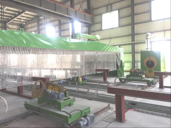 Equipamento de pulverização de PU líquido interno e externo para tubos de aço