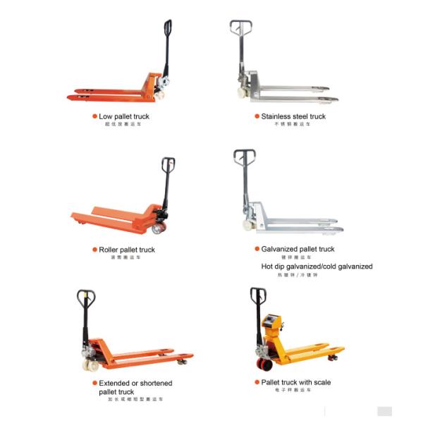 Легкий ручной поддоны грузовик 3 тонны Различные поверхности и потребности обработки