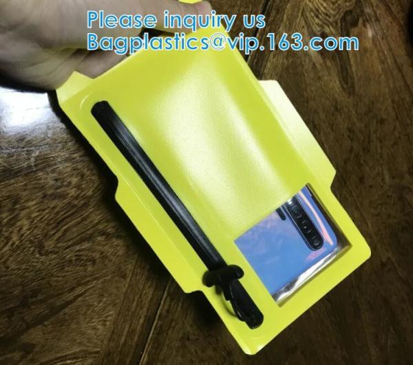 Minimalist Water Resistant Slim Wallet Travelling Passport Pouch Light Weight Storage Bag For Cash Tickets & Keys