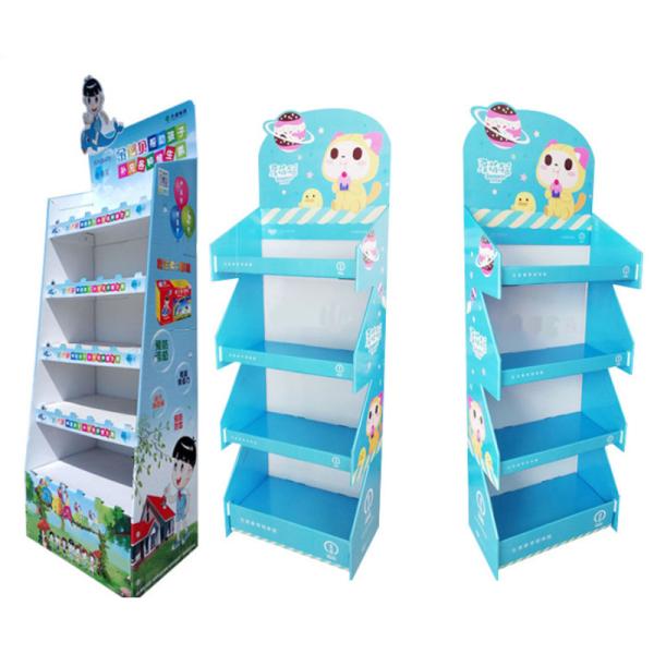 Retail Box Shelving Custom Logo Funko Pop Cardboard Display Stand Floor Display Racks