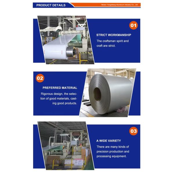 1060 3003 Color Coated Aluminum Coil | ≥140N/mm² Tensile, 0.12-3.0mm Thick | For Cosmetic Containers & Kitchenware