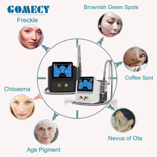 100J-2000J Q Switched Nd YAG Laser Machine Удаление татуировок с помощью LCD сенсорного экрана