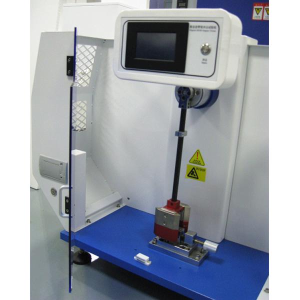150° Pendulum Elevation Digital Charpy IZOD Impact Tester with 3.8 m/s Impact Velocity