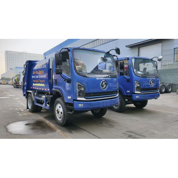 Shacman X9 Trash Compressed Garbage Truck Camion Poubelle Waste Collector Compactor