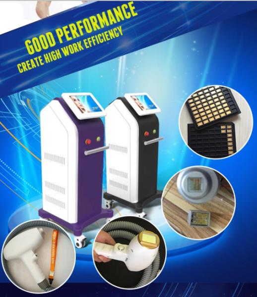 808/755/1064nm diode laser three wavelength permanent painless hair removal machine factory price
