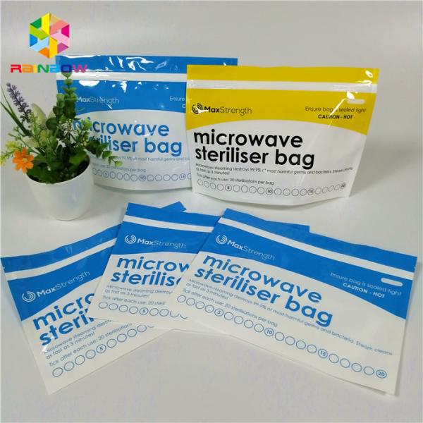 Silicone Snack Food Packaging Bags Reusable Leakproof Foodsaver For Heating / Freezing