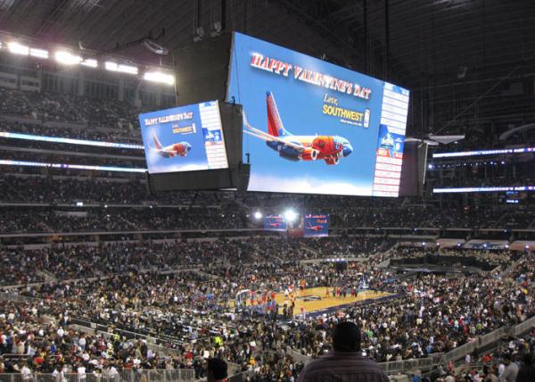 2500Hz P3.91 HD Indoor Rental LED Display For Basketball Stadium