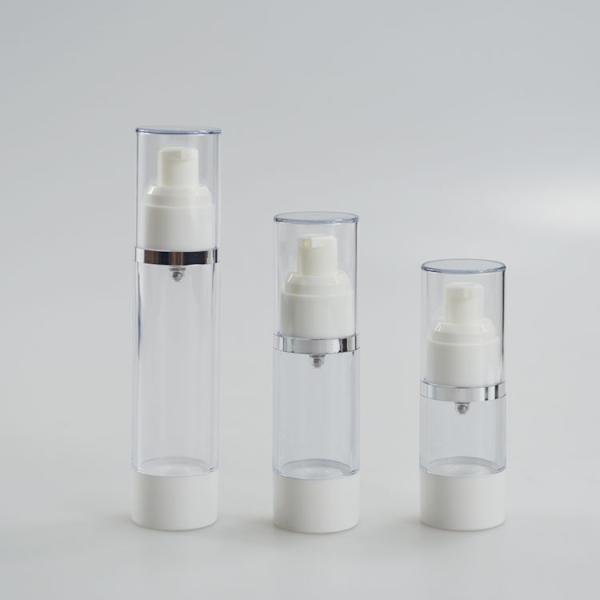 AS Collar Luxury 15ml 30ml 50ml Повторяемая косметическая скрутка вакуумная безвоздушная сыворотка масляная лосьонная насосная бутылка