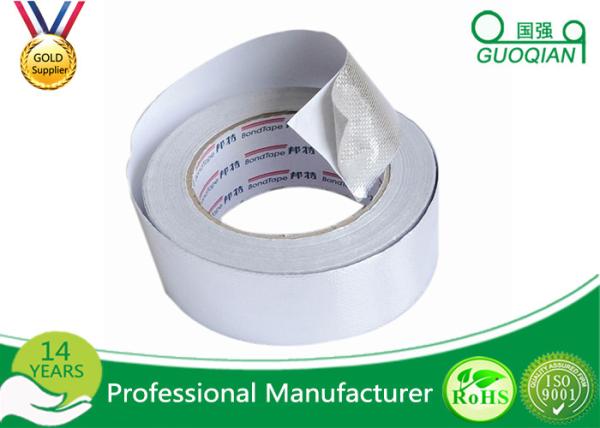 Rubber Adhesive Metal Repair Tape , High Temperature Aluminum Foil Duct Tape