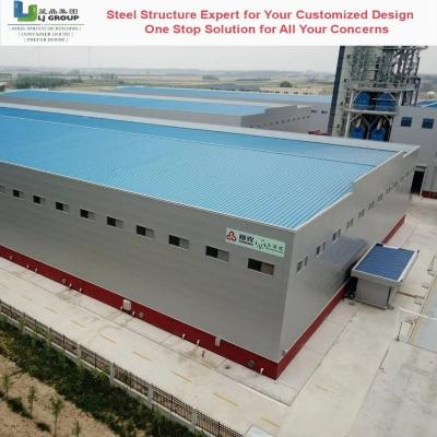 Professional Industrial Steel Building Corrosion Resistant Steel Windproof