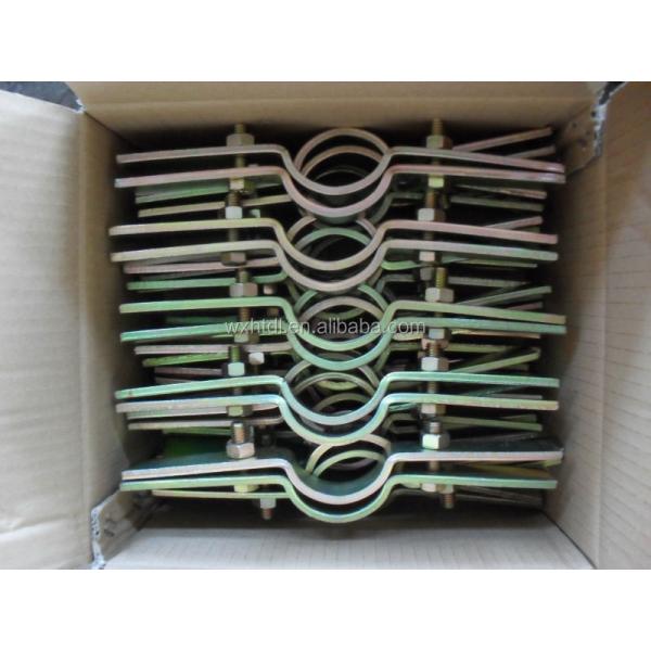 Полукруговое полукруглое трубопроводное застегивание Алюминий