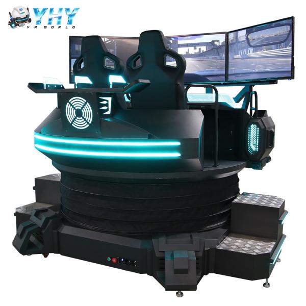 Парк атракционов 2 усаживает 3DOF VR управляя имитатором игр