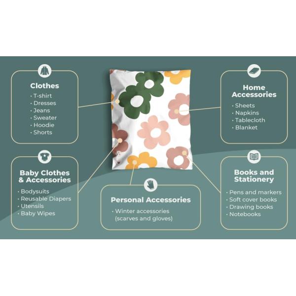 Eco Friendly Custom Logo 100% Biodegradable Compostable Poly Mailing Mailer Bags Packaging Shipping Compostable Mailer