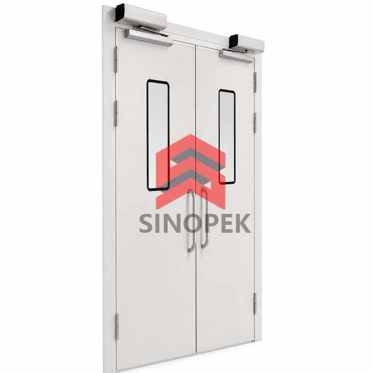 Automatic Swing Door | Rocker & Link Arm Drive | Hospital & Cleanroom Grade
