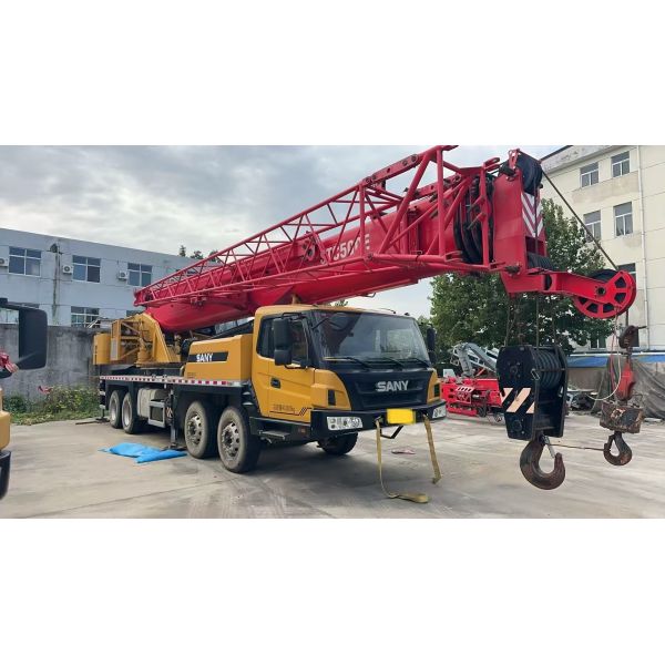 Low Hour & Ready to Work! 2022 SANY STC500E5 50T Crane / 61.5m Max Boom, Well Maintained