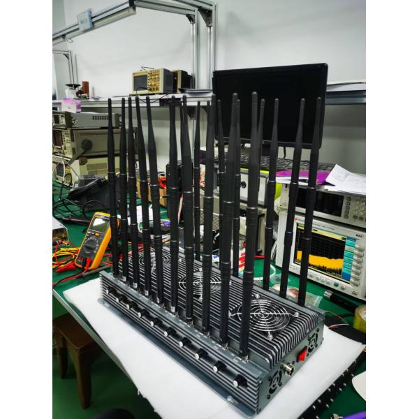 Управляемый питанием джаммер частоты сотового телефона GPS WIFI блокировщик приема сигнала