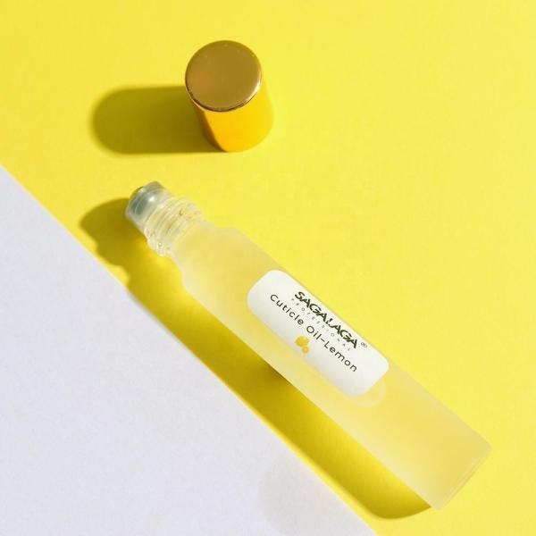 Container personnalisé Ananas personnalisé Revitalisant pour ongles à marque privée stylo à rouleaux huile de cuticule organique naturelle