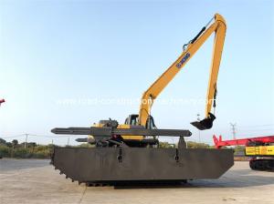 Excavateur amphibie XE215SLL avec moteur Isuzu à longue portée de 17M