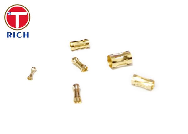 Peças de bronze do CNC do carro que moem o processamento de formação composto para a linha central