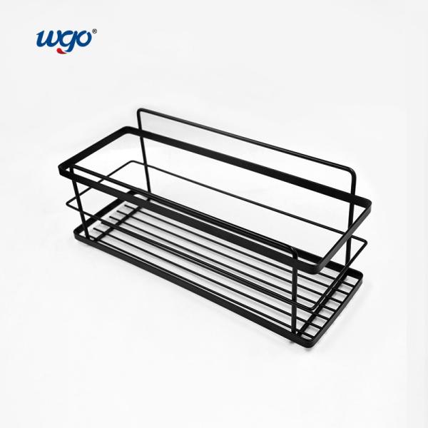 SS201 Wall Bath Accessories Chrome Holder For Shower 10kg Loading Kitchen Wall Rack