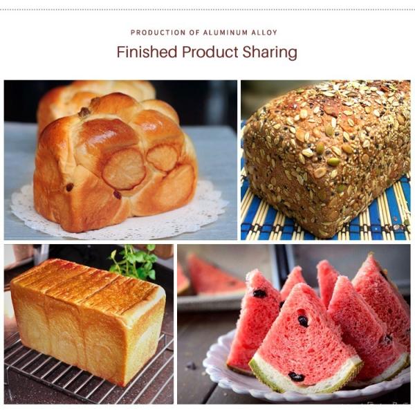 RK Bakeware China Foodservice NSF Custom Mini Loaf Pan Nonstick Pullman Bread Loaf Pan Fluted Pan с крышкой