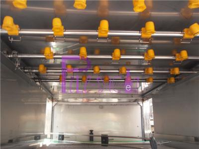 Pode/máquina de embalagem refrigerar engarrafado da garrafa do esterilizador do suco para a bebida que faz a máquina