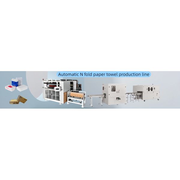 N Fold Hand Towel Making Machine Glue Lamination Tissue Paper Production Line With 11kw Vacuum Pump